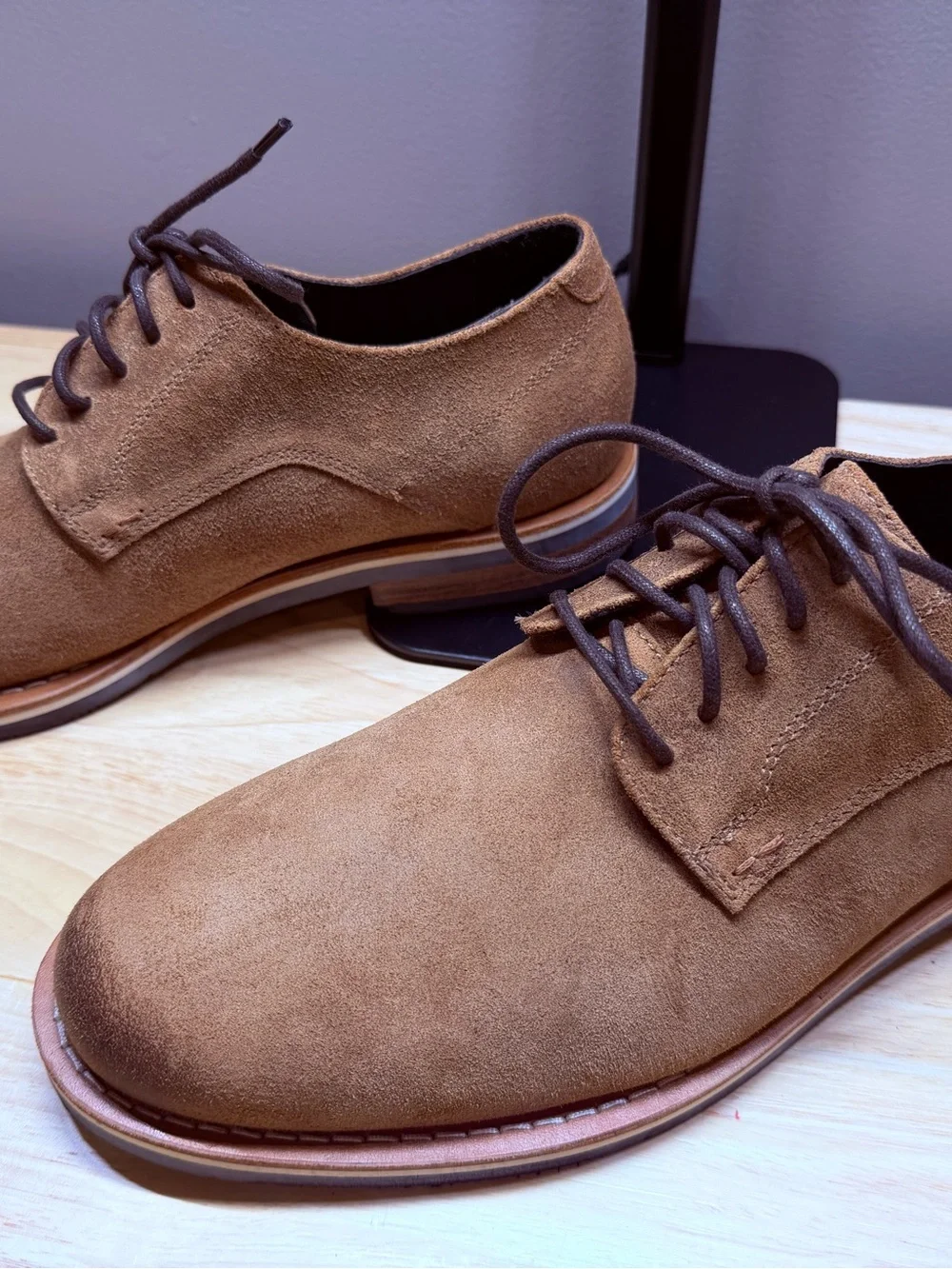 Helm Mens Shoes The Evans Sienna Tan Brown Casual Dress Size 10.5 D